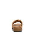 thumbnail image 3 of Sandalias Slide DREAM PAIRS para Mujer Marrón Talla 8 con Punta Abierta y Tirantes Cruzados, 3 of 5