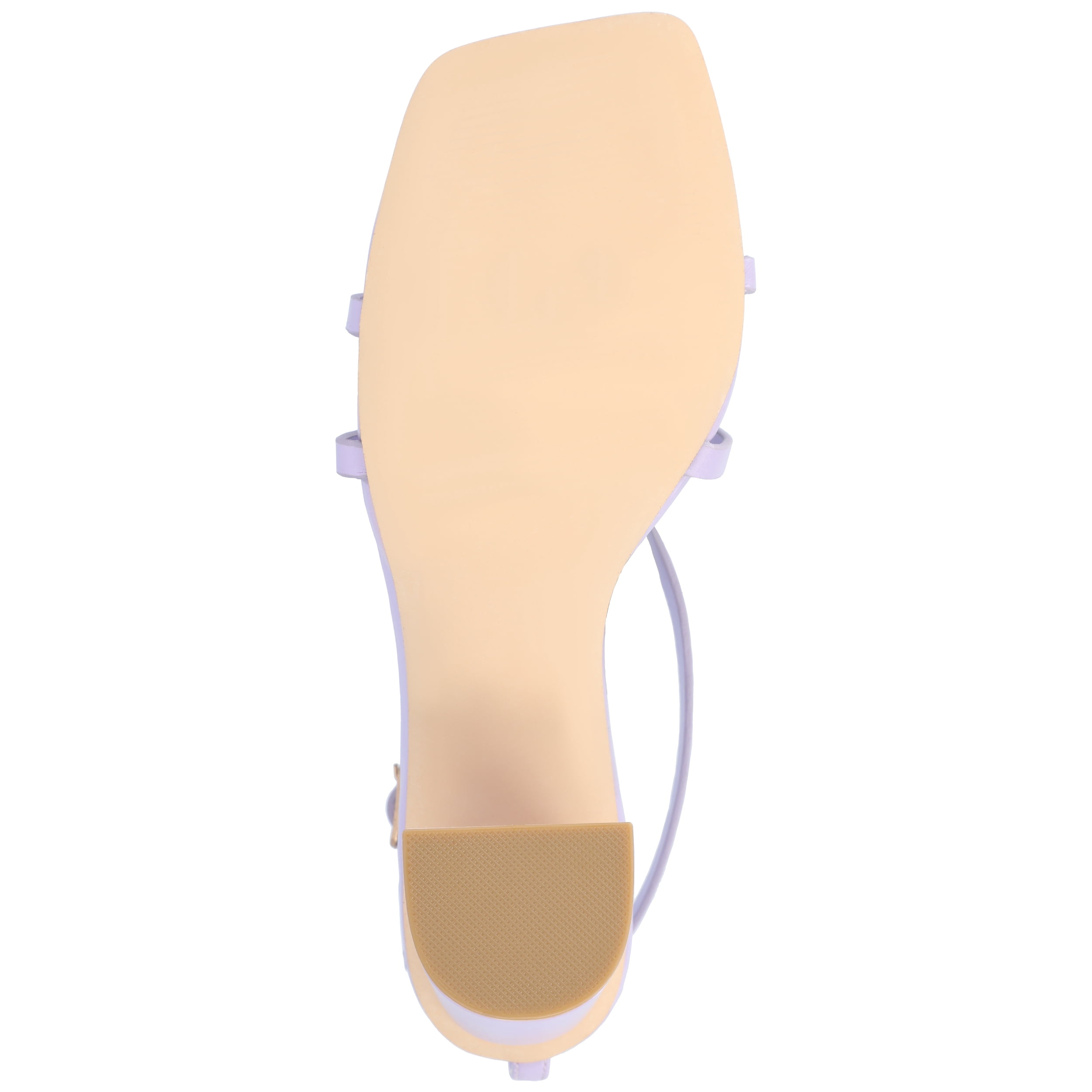 Journee Womens Lenorra Covered Block Heel Sandals