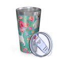 thumbnail image 2 of 16oz Tumblers Schnauzer Dogs Stainless Steel Vacuum Insulated Double Wall Travel Tumbler Cups Mug with Lid and Straw,Cleaning Brush for Coffee,Tea, 2 of 4