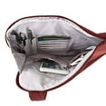 thumbnail image 3 of Travelon Anti-Theft Cross-Body Bag, Wine, One Size, 3 of 6