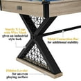thumbnail image 2 of 5 ft Brooks Drop Pocket Pool Table, Billiard Ball and Cue Stick Set Included, by Barrington Billiards, 2 of 7