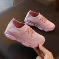 thumbnail image 7 of mgoYE Little Girls Sneakers Tennis Shoes Toddler Slip On Shoes Girls Running Shoes Kids Sneakers Lightweight Breathable Walking Shoes Running Shoes for Kids|Pink 8, 7 of 7