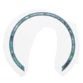 thumbnail image 1 of Milisten Guitar Sound Hole Decal Self-Adhesive Rosette Inlaid Sound Hole Ring Sticker Decoration For Classical Guitar Ukulele Flower Decoration Sky-Blue, 1 of 6