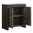thumbnail image 4 of Walker Edison Modern Storage Accent Cabinet, Black Oak, 4 of 15