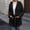 Black, variant on Women's Winter Hooded Cardigan Fuzzy Fleece Button-Up Coat with Pockets | Mid-Length Cable Embossed Outerwear for Coffee Dates, Weekend Trips & Cold Weather Strolls