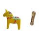 thumbnail image 5 of Escultura de caballo Dalecarlian, adorno coleccionable para estantería, entrada, armario, decoración del hogar con reloj de pie en miniatura, modelo a, 5 of 8