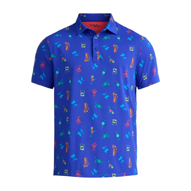 Birdie Bound Men's Novelty Print Golf Polo Shirt photo 3