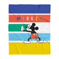 thumbnail image 1 of Cobertor Frazada Disney Mickey Pared 127 cm x 152 cm amarillo, 1 of 4