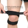 thumbnail image 6 of Patellar Knee Protector for Meniscus and Joint Support - Breathable Compression Brace for Running, Jumping, Hiking, and Basketball - Injury Prevention Kneepad, 6 of 8