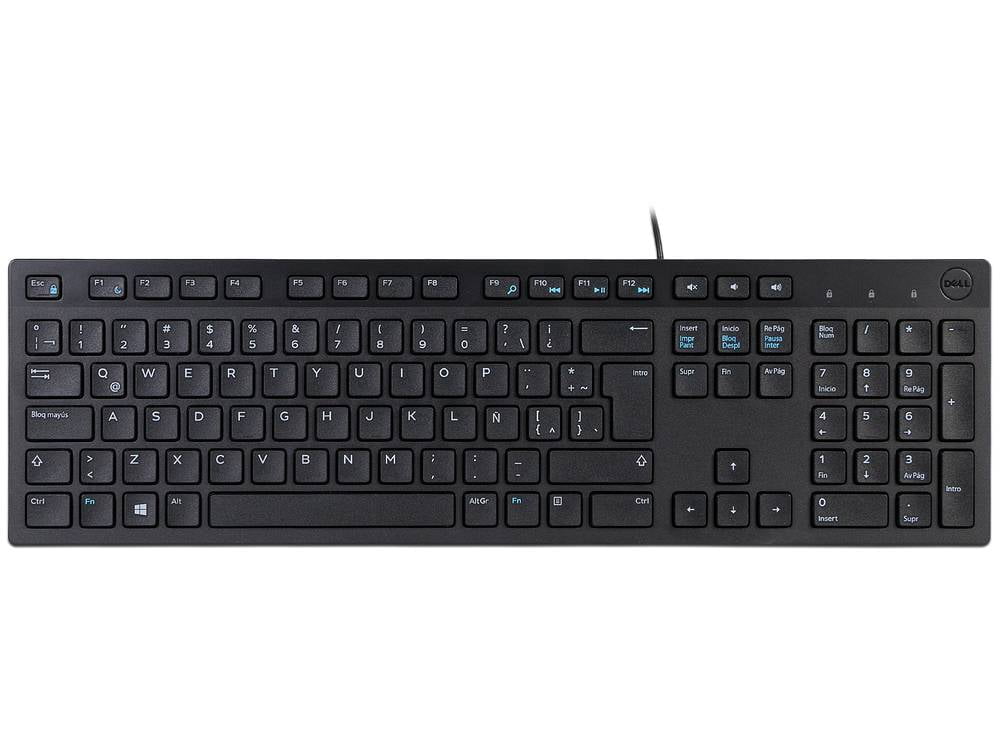Teclado Alambrico Dell 580 ADMT USB. Color Negro. Version en Dell 580 ADMT Walmart en linea