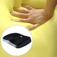 thumbnail image 2 of Memory Foam Seat Pad for Contoured Posture Ailbone Hip Driver Office Workers Black, 2 of 7
