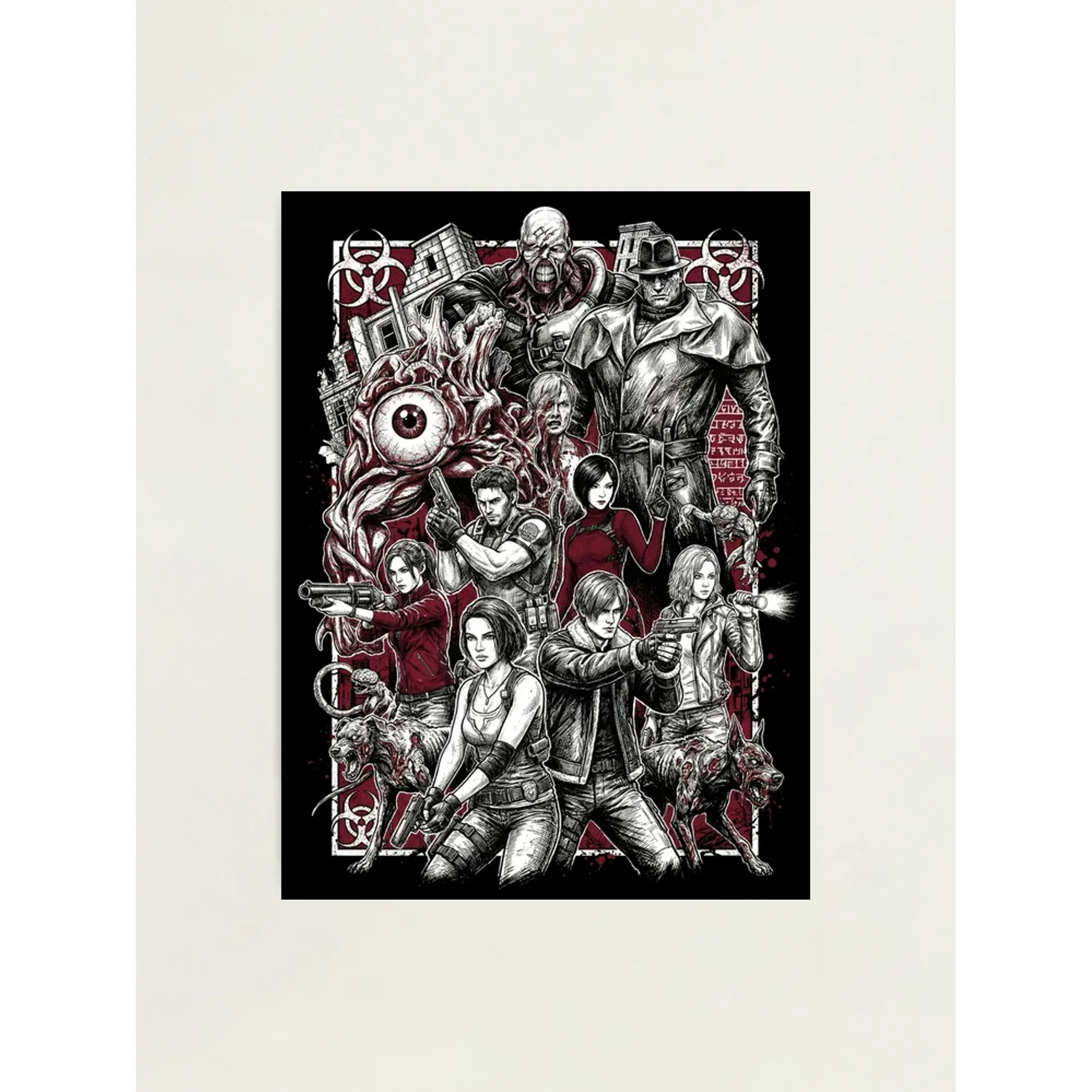 Resident Evil Poster Unframed Size 24''x36'' GooGate