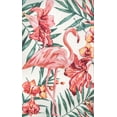 thumbnail image 2 of nuLOOM Oasis Floral Flamingo Indoor/Outdoor Area Rug, 4', Multi, 2 of 2