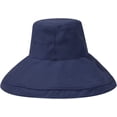 thumbnail image 4 of CoCopeaunts Large Bucket Hat Wide Brim Summer Sun Cap for Female Sun Protection UV Wild Wear Fisherman Hat with Windproof Rope, 4 of 8