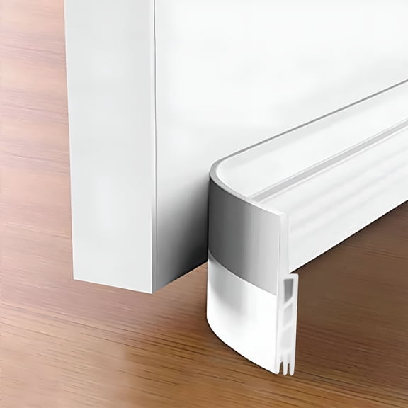 LAMIRO Under Door Draft Stopper - Adjustable Weather Stripping Reduce Cold Air,Dust,Odor,Soundproof Door Blocker for Bottom of Door Suitable for Interior/Exterior Doors