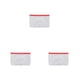 thumbnail image 1 of Kearding Contenedor de bolsa con cremallera de 10 piezas Bolsas de archivos de PVC impermeables Bolsa de documentos Contenedores de Type1 NO1, 1 of 6