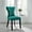 Teal, variant on Modway Silhouette Polyester Fabric and Rubberwood Dining Side Chair - Light Gray