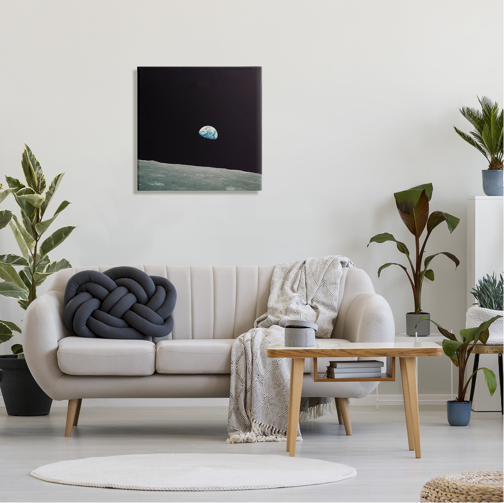 Stupell Industries Earth Outer Space View Fairy Tales & Fantasy Photography Gallery Wrapped Canvas Print Wall Art, 24 x 24