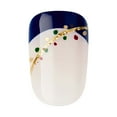 thumbnail image 6 of imPRESS Holiday Press-On Nails, Very Merry, Blue, Short Length, Square Shape, 30 Ct., 6 of 12