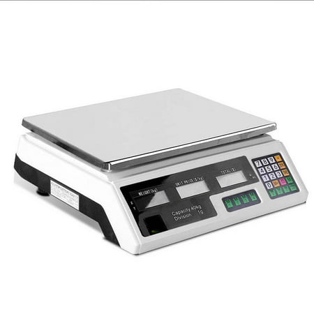 

40KG Digital Kitchen Scale Electronic Weighing Shop Market Commercial LCD
