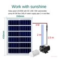 thumbnail image 2 of Aquarium Fountain Garden Solar Submersible Water Pump Rockery Circulation Outdoor Mini Courtyard Fish Pool Pump Filter ,Multi-Install Methods, 2 of 6