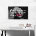 thumbnail image 2 of ARTCANVAS Gravitation Is Not Responsible for Love Canvas Art Print - Size: 26" x 18" (0.75" Deep), 2 of 9