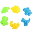 thumbnail image 4 of Set Of 6 Sand Molds Dinosaur Beach Sand Molds Sand Box Kids Toys, 4 of 7