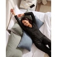 thumbnail image 6 of Real Essentials 2 Pack Women's Soft Cotton Long Sleeve Pajama Set with Pants - Lounge Sets for Women-Set 2, 2XL, 6 of 6