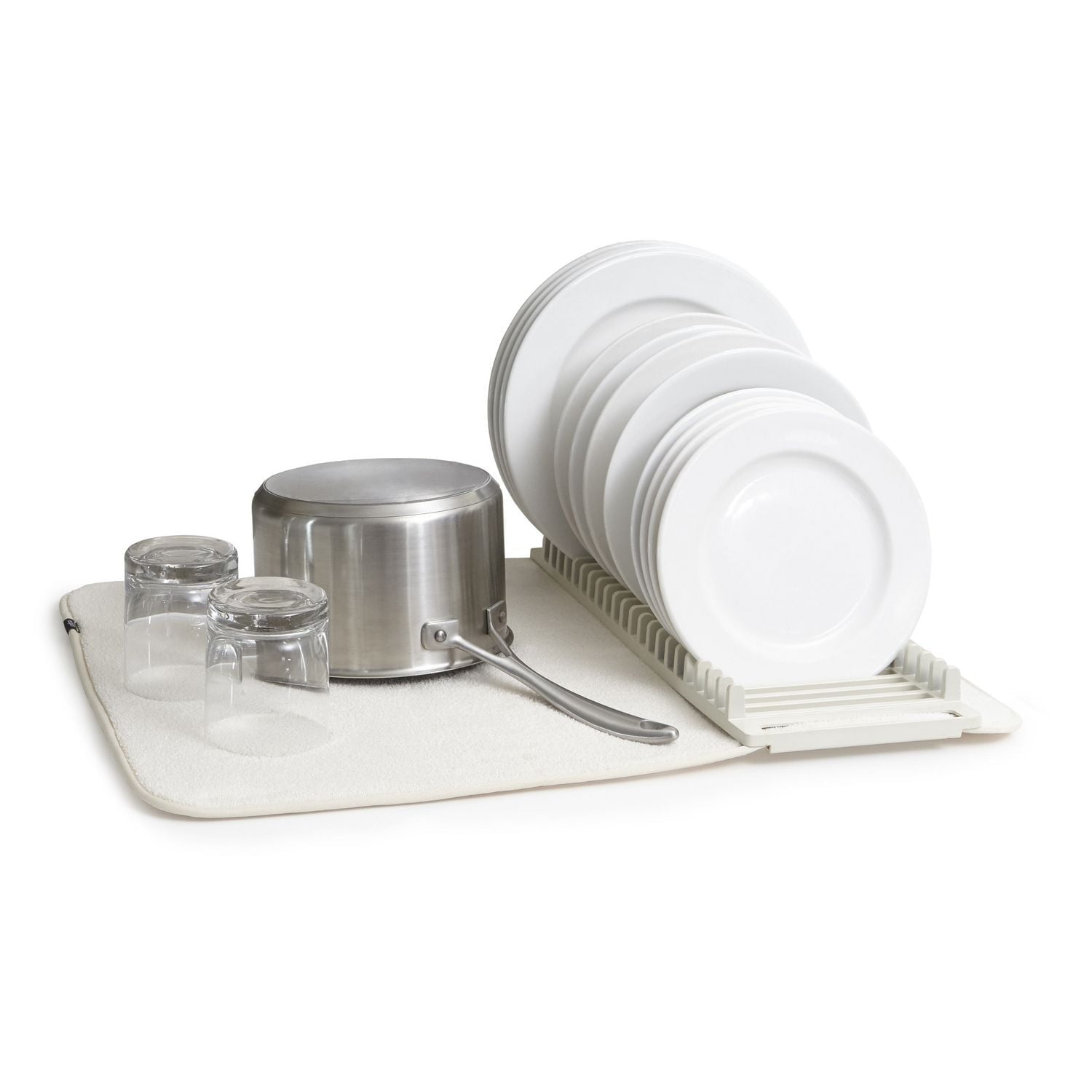 Umbra UDry Dish Drying Mat,Linen