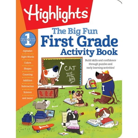 The Big Fun First Grade Activity Book (Paperback)