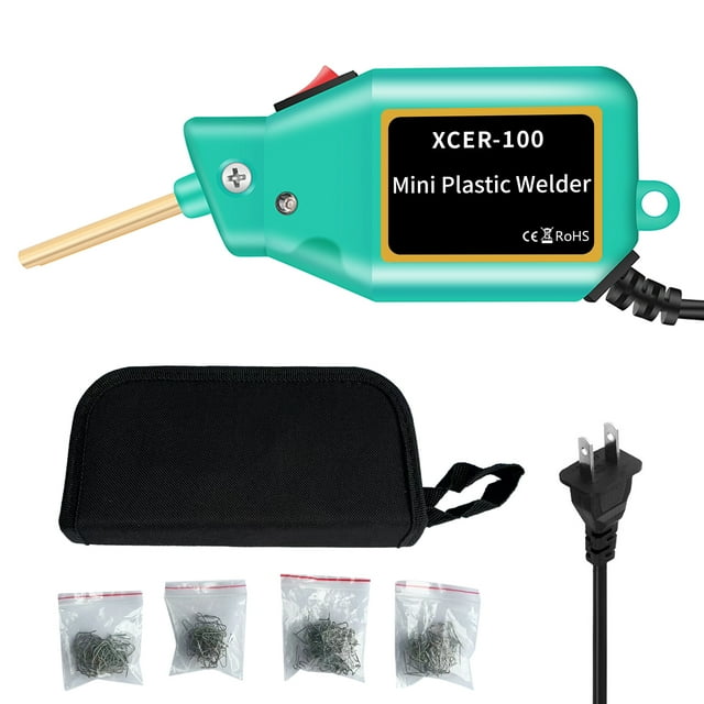 Labymos 2022 Nouvelle Version 100W Portable Mini Agrafeuse Chaude, Kit de Réparation de Pare-Chocs de Voiture de Machine de Soudage en Plastique
