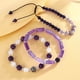 thumbnail image 4 of Pulseras de amatista para mujer, pulsera de piedras naturales, cristales de sandía, ópalo, joya elástica, regalo para mujer, 4 of 7