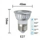 thumbnail image 1 of Bombilla LED regulable MR16 E27 E14 GU10 RGB, foco de 5W para iluminación de pista empotrada, luz descendente de 36 ° para cocina, habitación y dormitorio, 1 of 4