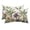 Green, Red, Yellow, variant on Green Palm Trees Outdoor Pillows for Chaise Lounge Chair Waterproof Lumbar Pillows with Insert&Adjustable Elastic Strap Beach Headrest Pillow Summer Tropical Flowers Plants Blue Pool Pillow 11"x16"