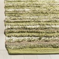 thumbnail image 2 of SAFAVIEH Montauk Coilean Striped Cotton Area Rug, Green/Multi, 2'6" x 4', 2 of 5
