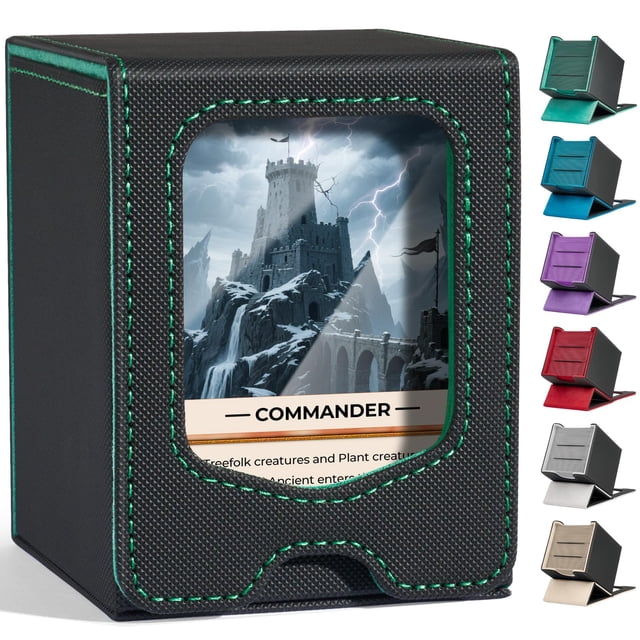 Deck Box Fabmaker para MTG Commander con pantalla Commander