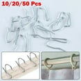 thumbnail image 5 of 10 Pcs Metal Curtain Hooks Drapery Pinch Pleat Hook Pins With Clear Box for Window Curtain Door Curtain And Shower Curtain, 5 of 5