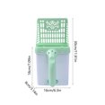 thumbnail image 3 of 3-in-1 Cat Litter Scooper with Waste Station, Built-in Bag Dispenser & Stand, Portable Litter Box Scoop, Lightweight Plastic Litter Sifter Scoop for Cats, 3 of 6
