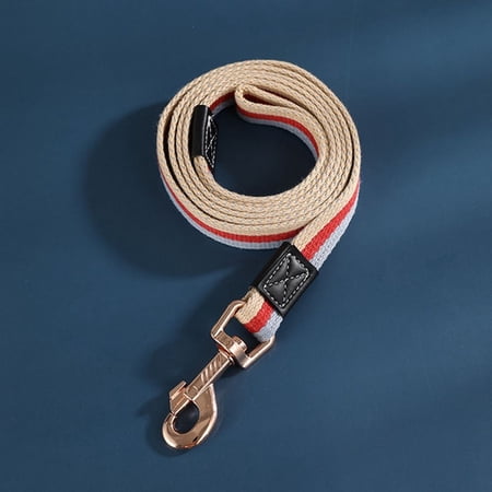 Work Thick Strap Suit for Medium Dogs Small Dogs Training Pet Supplies Canvas Traction Leash Rope Dog Rope RED 2.5X200CM