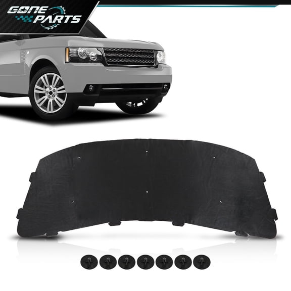 Fit For 02-12 Land Rover Range Rover Hood Insulation Pad 1/2" With Clips New