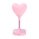 thumbnail image 1 of EeaseMX Globos de amor con forma de corazón, luz LED nocturna para dormitorio, luces inalámbricas de bajo consumo (corazón rosa), 1 of 7