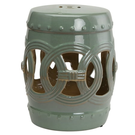 Outsunny 14 Heavy Duty Patio Sturdy Ceramic Garden Stool