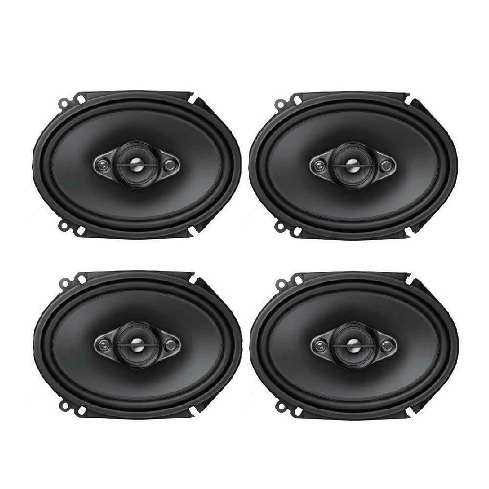 2 Pioneer TSA6880F 350 Watt 6" x 8" 4Way Coaxial Car Audio Speaker 6x8