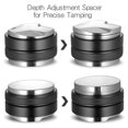 thumbnail image 2 of Coffee Distributor Stainless Steel 53mm Coffee Coffee Distributor; Leveler Replacement for Breville 54mm Portafilter, 2 of 8