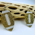 thumbnail image 5 of Mall of Style - Football Earrings - Football Players Stuff - Football Accessories (Gold), 5 of 8