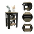 thumbnail image 4 of Boahaus Versailles Kitchen Island (Black Wengue / Light Oak), 4 of 7