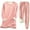 Pink 2 pieces outfits, variant on Usmixi Holiday Lounge Set for Women Fleece Sweatshirts 2 Pieces Set for Women Winter Warm Plush Lined Long Pullover and Drawstring Jogger Pants Outfits Casual Homewear Sets