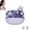 Purple, variant on Clip-On Open Ear Earbuds with Sparkle Butterfly Earrings, Bluetooth Wireless Headphones for Women, 80H Playtime, IPX7 Water-Resistant, Summer Fashion Sports Audio Accessory