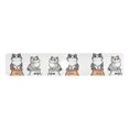 thumbnail image 7 of Yayeee Faucet Mat for Kitchen Sink 30" Diatomite Long Splash Guard Pad, Gray Cute Chubby Cat, 7 of 7