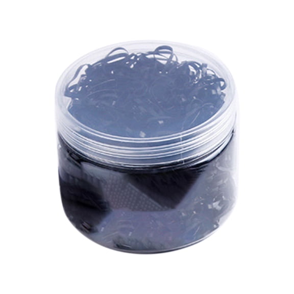 500 Disposable Hair Rubber Bands for Girls and Women Strong No Hurt Elastic Ties Ropes Ponytail Holders